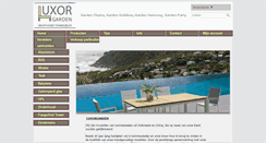 Desktop Screenshot of luxorgarden.biz